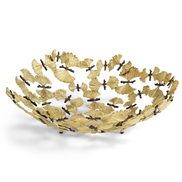 Michael Aram Butterfly Ginkgo Decorative Bowl - Picture 1 of 15